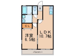 メゾン光Ⅱの物件間取画像